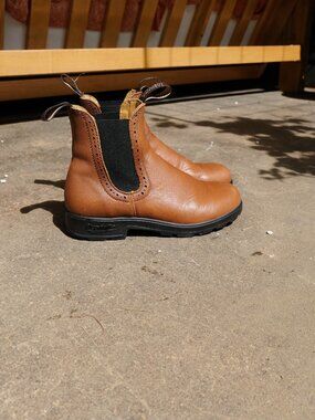 Blundstone #2215 Women's Originals High Top Boot — Camel — US 8.5 / AU 5.5